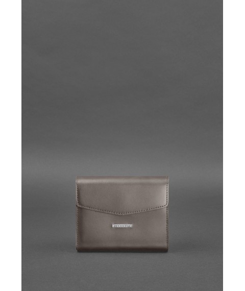 Set of women's leather Mini waist/crossbody bags, dark beige