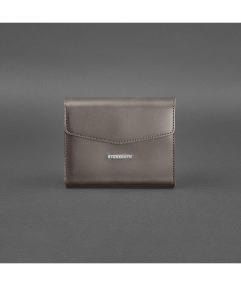 Women's leather belt/crossbody bag Mini dark beige
