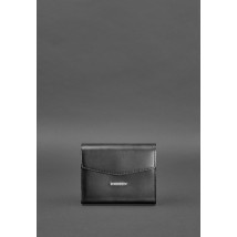 Women's leather belt/crossbody bag Mini black