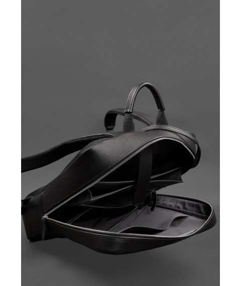 Leather backpack Foster 1.1 Black