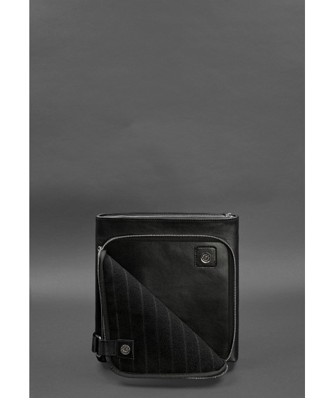 Сумка-планшет для прихованого носіння пістолета Чорна Краст