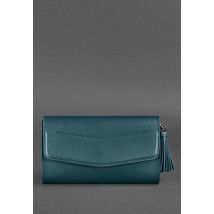 Leather women's bag Alice green