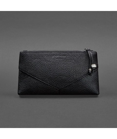 Women's leather cosmetic bag 1.0 black