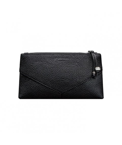 Women's leather cosmetic bag 1.0 black