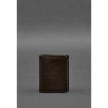 Leather cover for driver's license, ID and plastic cards 2.0 brown