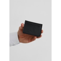 Leather cover for ID passport and driver's license 4.0 black
