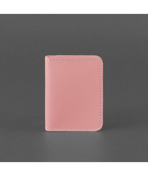 Women's leather cover for ID-passport and driver's license 4.0 Pink