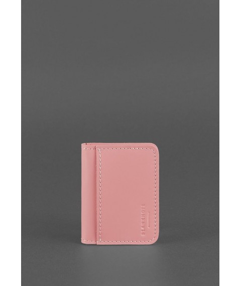 Women's leather cover for ID-passport and driver's license 4.0 Pink