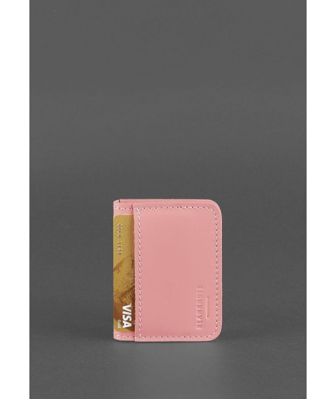 Women's leather cover for ID-passport and driver's license 4.0 Pink