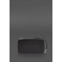 Кожаный  клатч-купюрник 4.0 черный краст