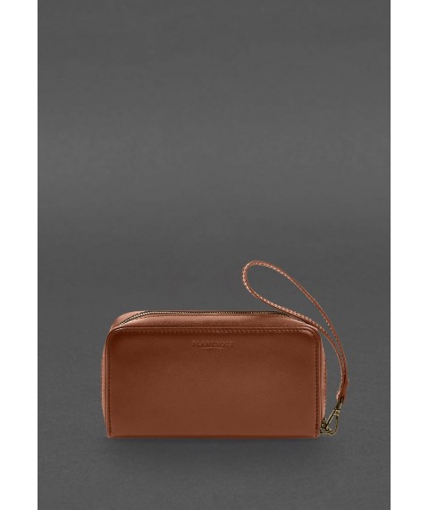 Leather banknote clutch 4.0 light brown crust