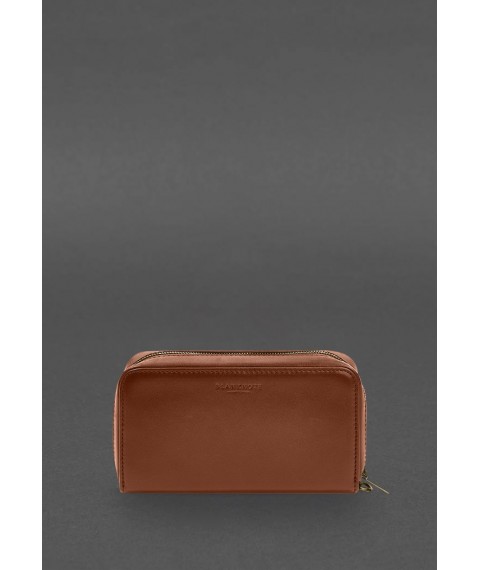 Leather banknote clutch 4.0 light brown crust