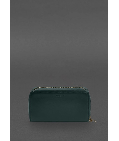 Leather banknote clutch 4.0 green crust