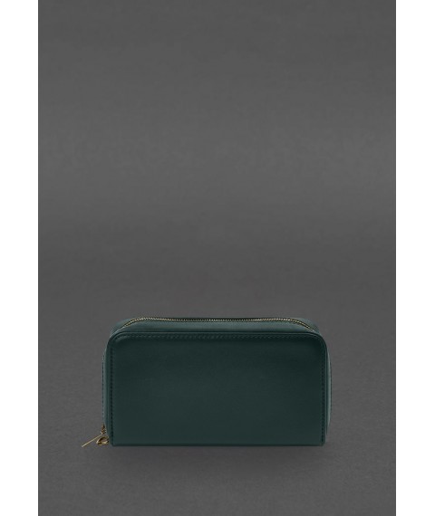 Leather banknote clutch 4.0 green crust