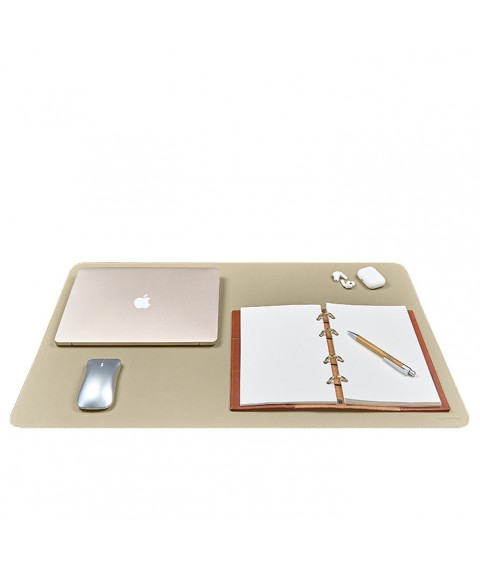 Desk mat 2.0 double-sided light beige