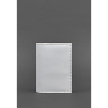 Leather cover for passport and military ID 1.2 white