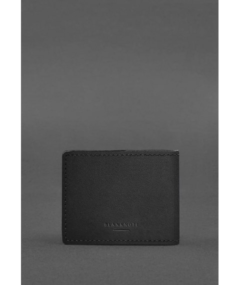 Leather cover for the identity card of a disabled person, Black