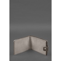 Leather wallet cover for combat participant ID (UCD) Dark beige
