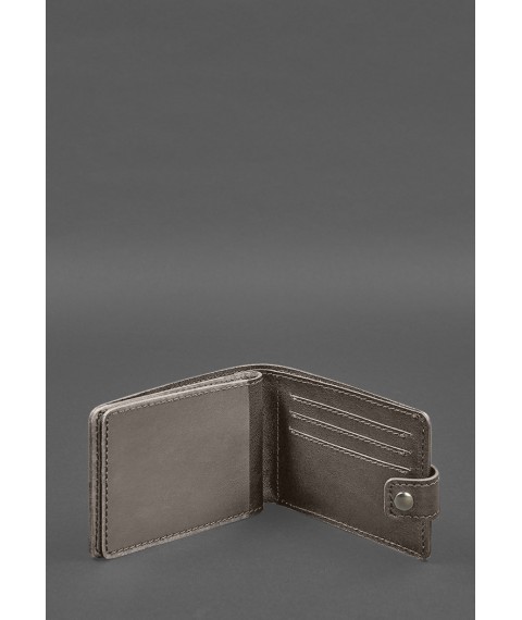 Leather wallet cover for combat participant ID (UCD) Dark beige