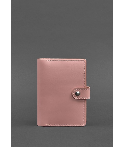 Leather passport cover 3.0 pink