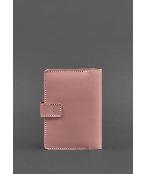 Leather passport cover 3.0 pink