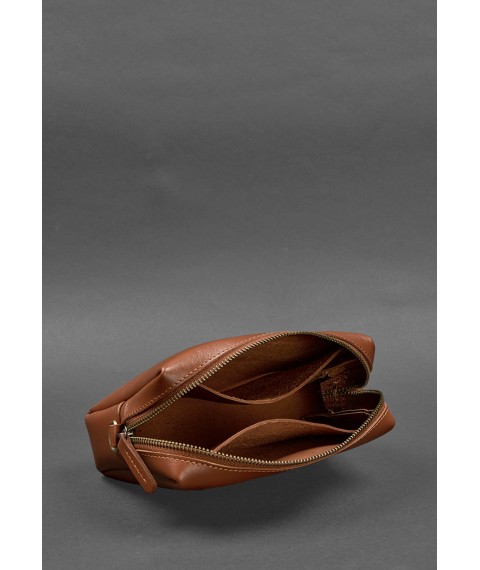 Leather cosmetic bag 3.0 Light brown Crust