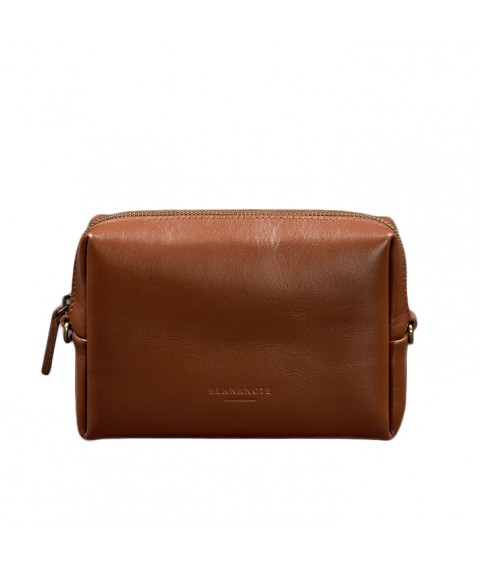 Leather cosmetic bag 3.0 Light brown Crust