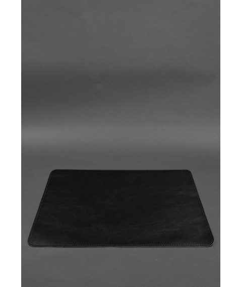 Desk set made of genuine leather 1.0 black crust