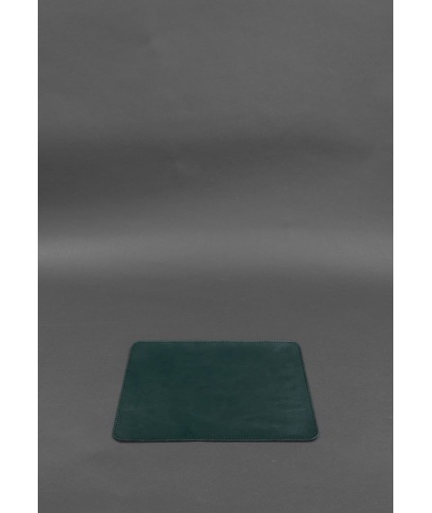 Desk set made of genuine leather 1.0 green crust