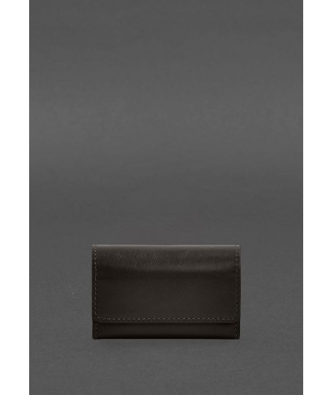 Кожаный футляр (чехол) для IQOS Темно-коричневый