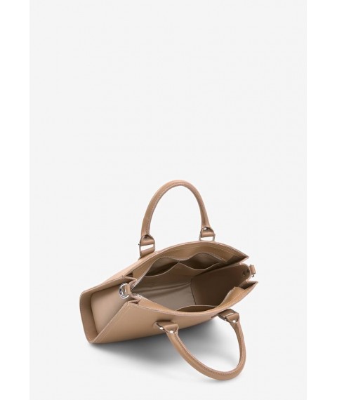 Women's leather bag Fancy caramel crust