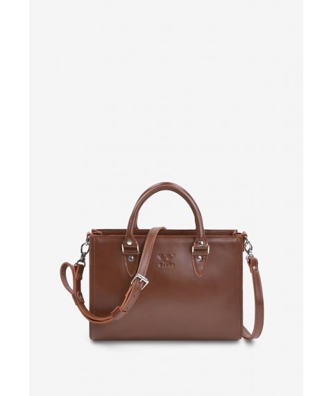 Women's leather bag Fancy light brown Kaiser