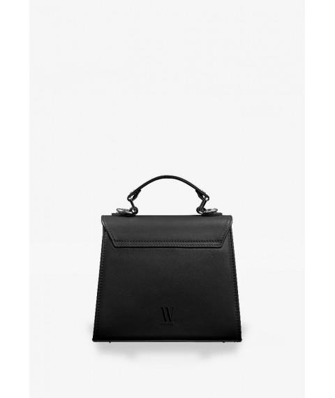Women's leather bag Futsy Black