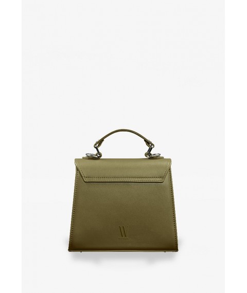 Women's leather bag Futsy Olive