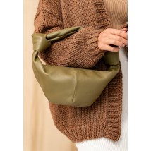 Women's leather bag Kalach Olive