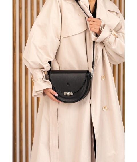 Women's leather bag Kira Black