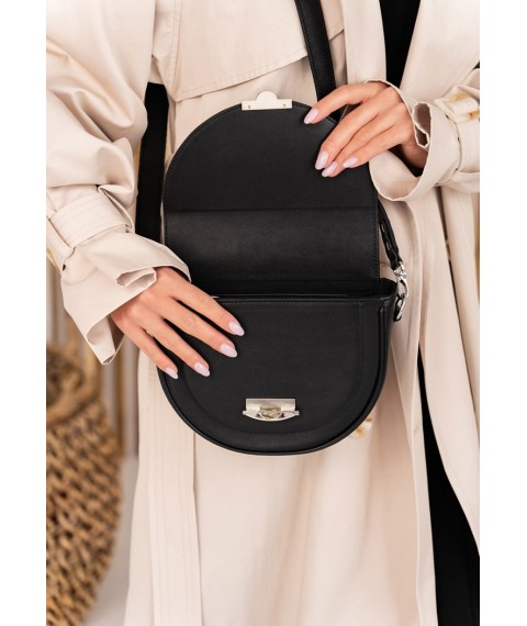 Women's leather bag Kira Black
