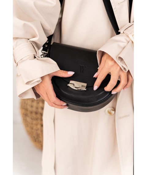 Women's leather bag Kira Black