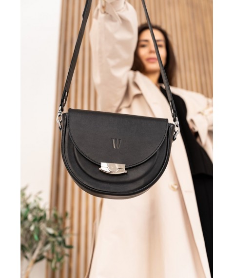 Women's leather bag Kira Black