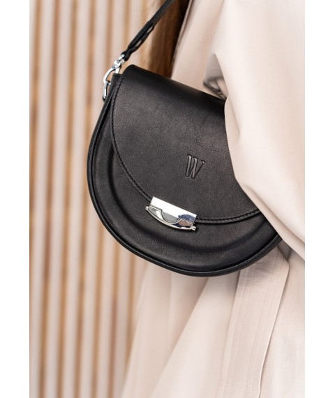 Women's leather bag Kira Black
