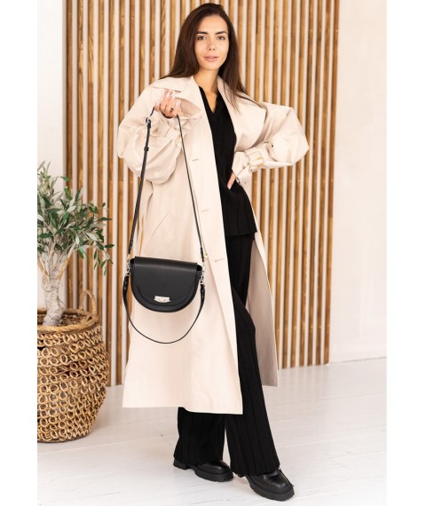 Women's leather bag Kira Black