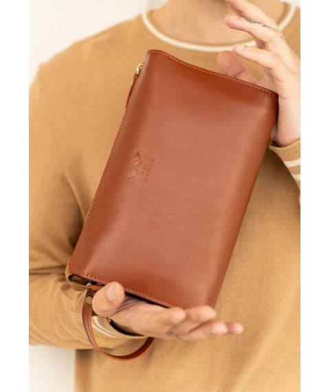 Leather mlatch light brown crust