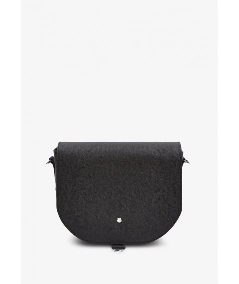 Women's leather bag Ruby L black Saffiano