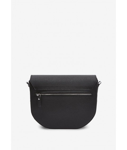 Women's leather bag Ruby L black Saffiano