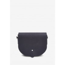 Women's leather bag Ruby L Blue Saffiano