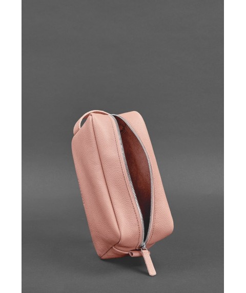 Leather cosmetic bag 6.0 pink flotar