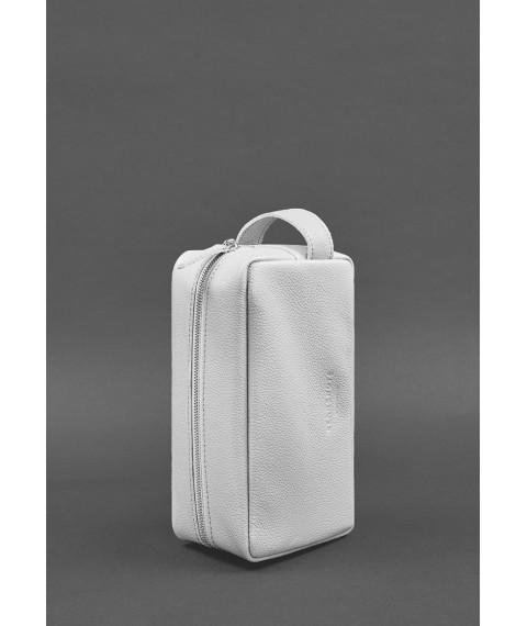 Leather cosmetic bag 6.0 white flotar