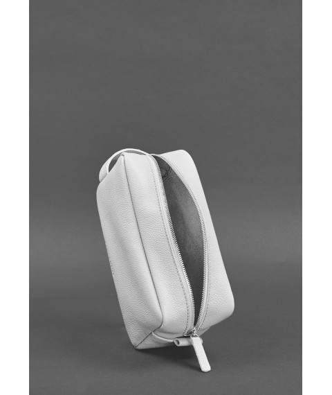 Leather cosmetic bag 6.0 white flotar