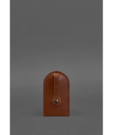 Leather key holder 2.0 light brown