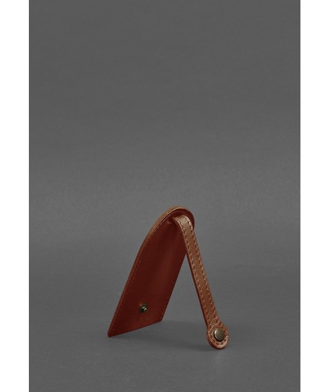 Leather key holder 2.0 light brown